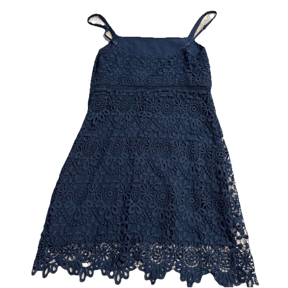 Hollister Co Women’s Dress  Lined Navy Sz S